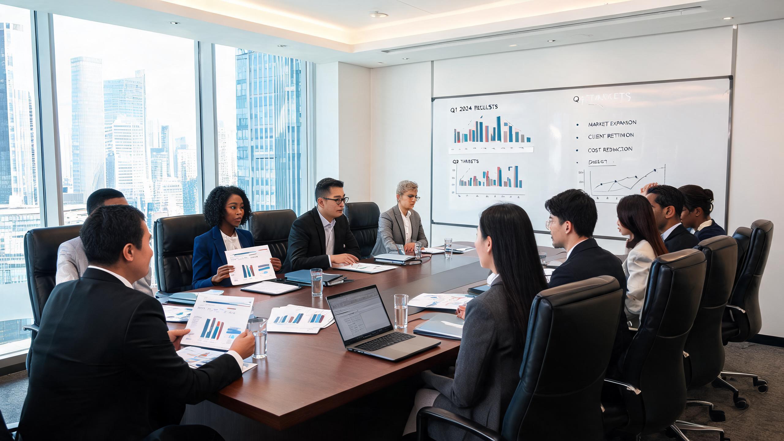 Boardroom strategy review — footwear advisory case